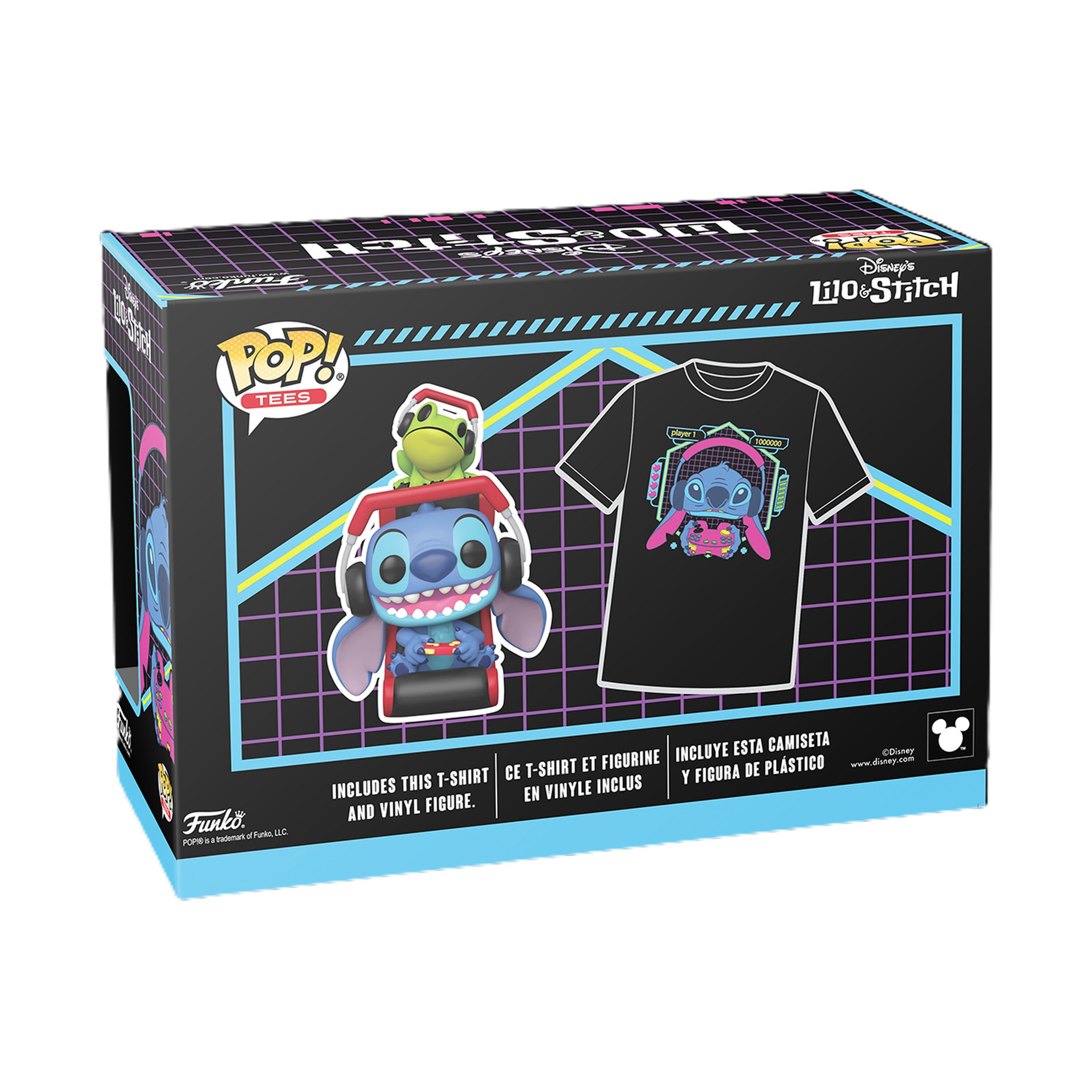 Pack Pop & Tee Gmr Stitch com Rã Lilo & Stitch Disney 3