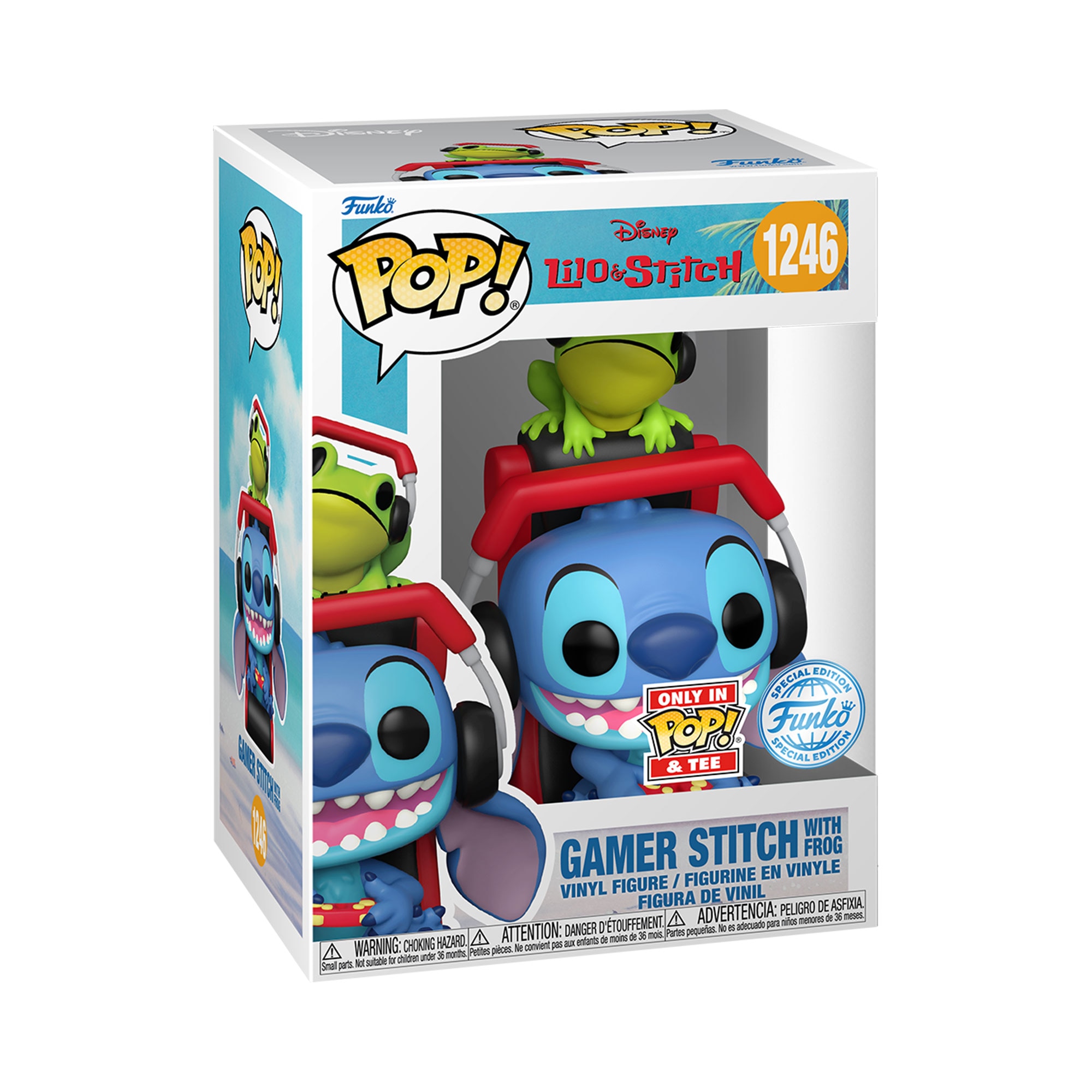 Pack Pop & Tee Gmr Stitch com Rã Lilo & Stitch Disney 5