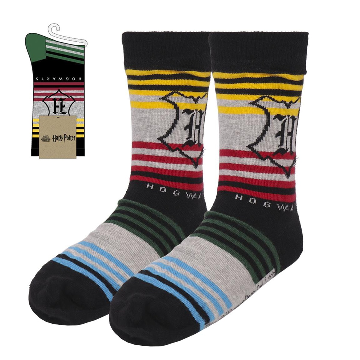 Meias Harry Potter Hogwarts Tamanho 40-46 1