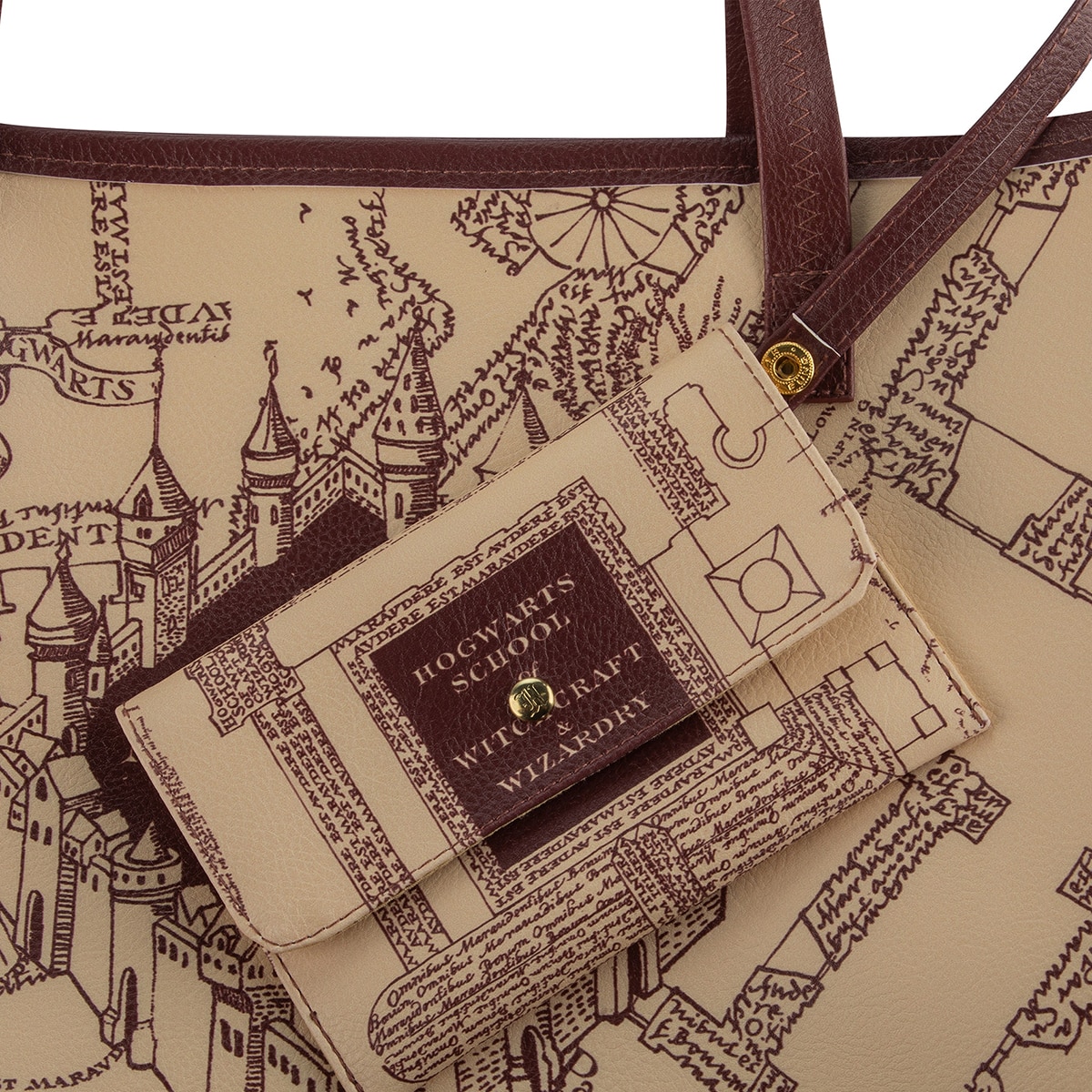 Mala Tipo Tote Mapa dos Salteadores Harry Potter 6