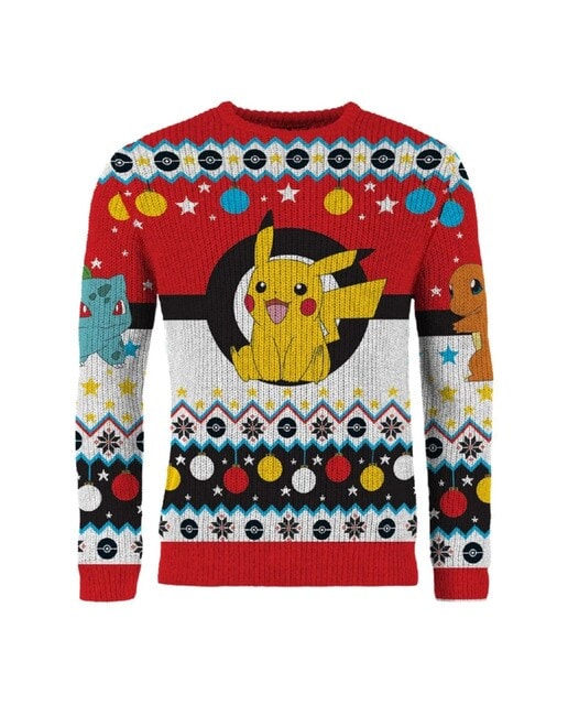 Jersey navideño Pokemon Pikachu