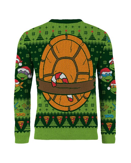 Camisola de Malha Natalícia Tartarugas Ninja 2