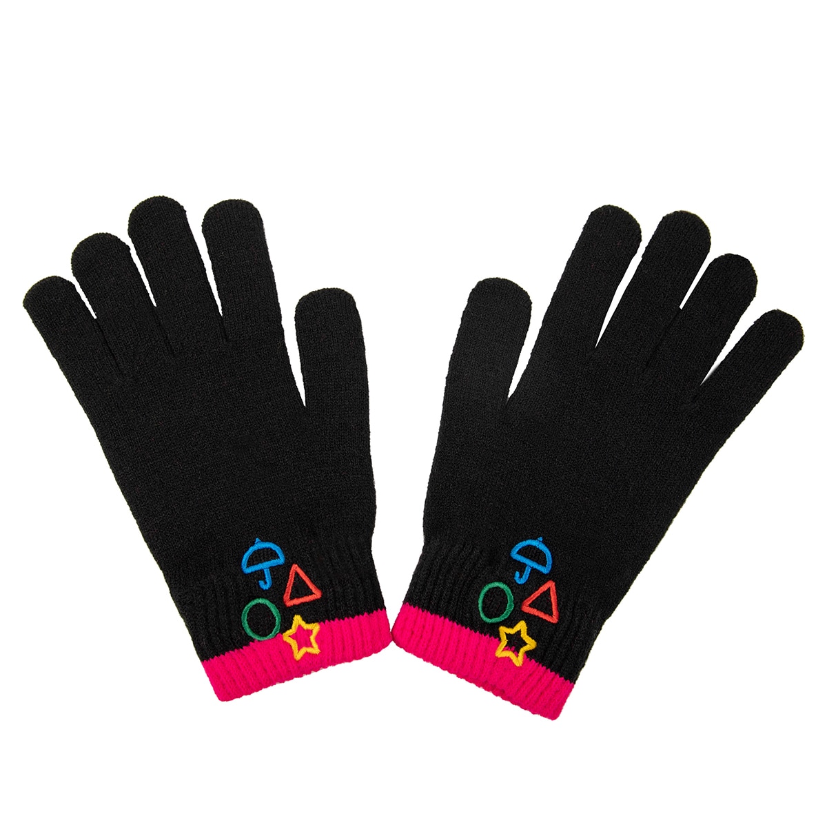 Conjunto de Cachecol + Gorro + Luvas Squid Game 4