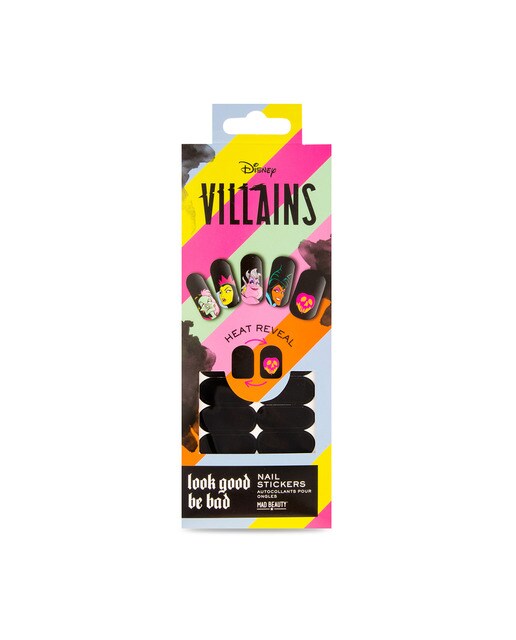 Autocolantes Unhas Vilãs - Maléfica, Úrsula, Cruella e a Rainha Malvada 3