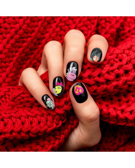 Autocolantes Unhas Vilãs - Maléfica, Úrsula, Cruella e a Rainha Malvada 5