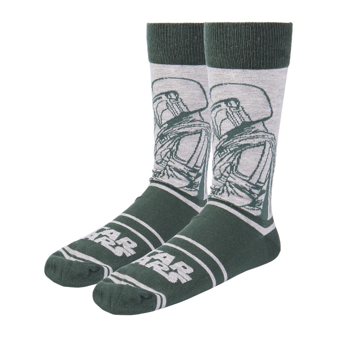 Conjunto de 3 pares de meias Mandalorian Star Wars The Mandalorian 4