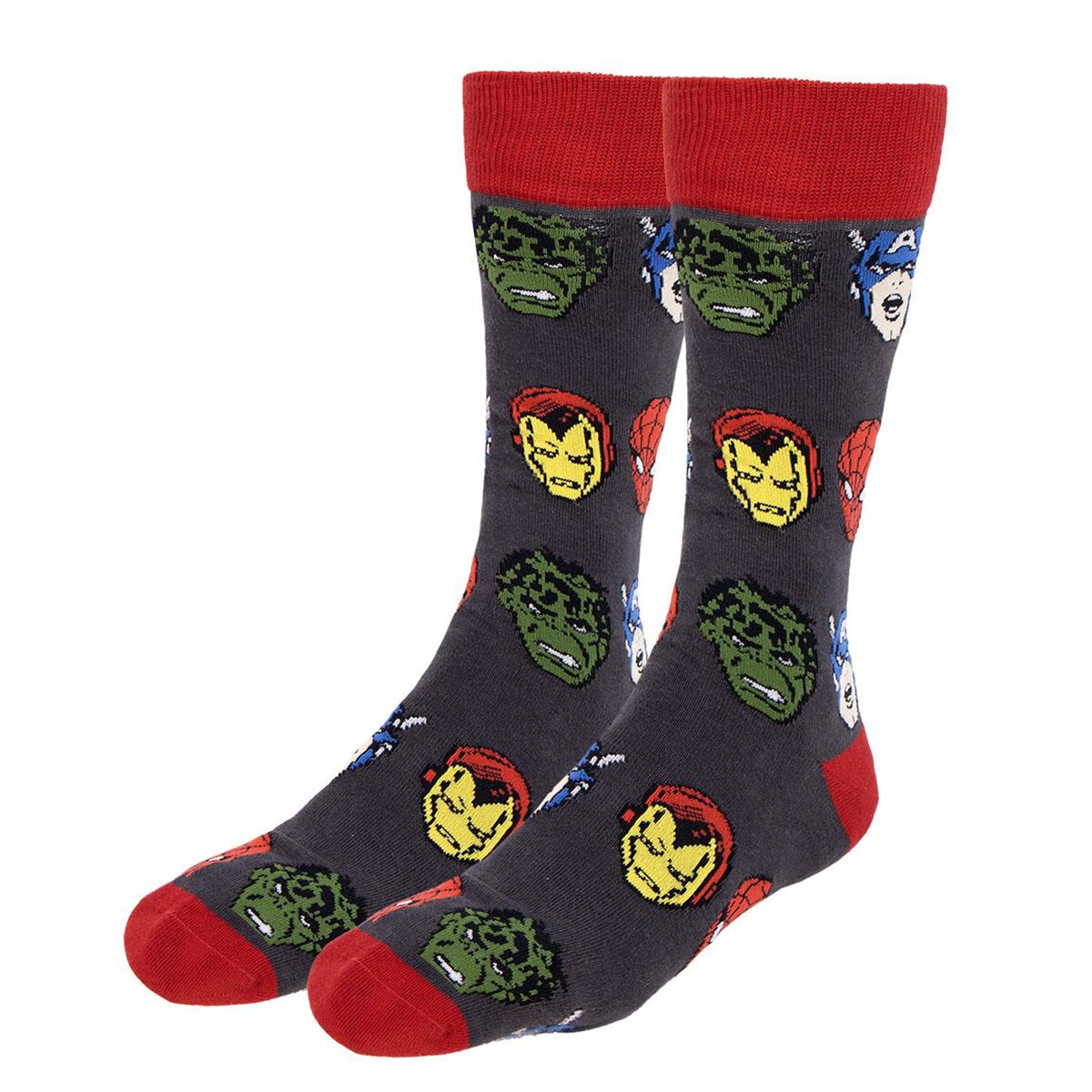 Conjunto de 3 Pares de Meias Marvel Classic Marvel T40/46 4