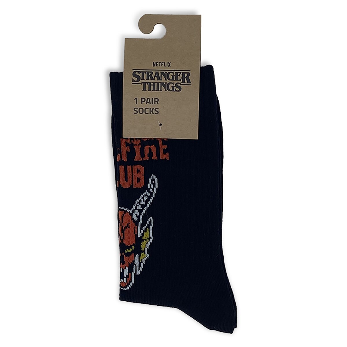 Meias Hellfire Club Logo Stranger Things T35/41 2