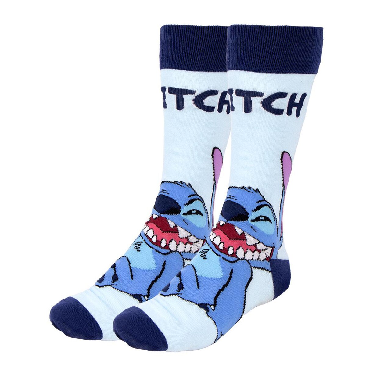 Conjunto de 3 Pares de Meias Stitch Tamanho 35/41 Disney 3
