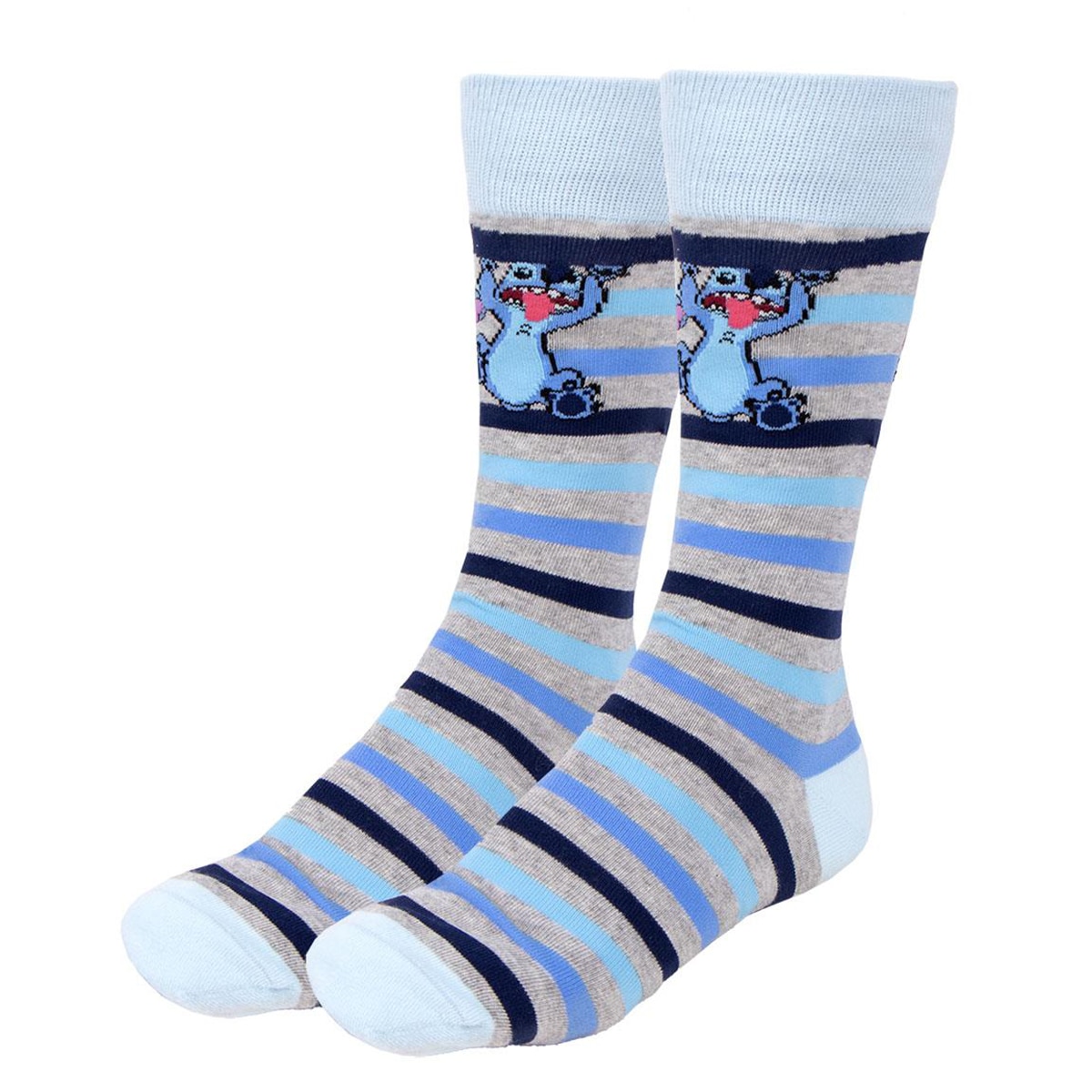 Conjunto de 3 Pares de Meias Stitch Tamanho 35/41 Disney 4