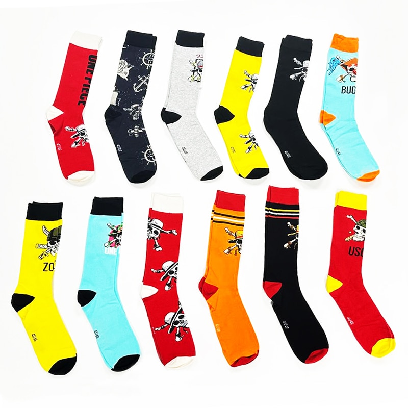 Conjunto de 12 Pares de Meias One Piece 3