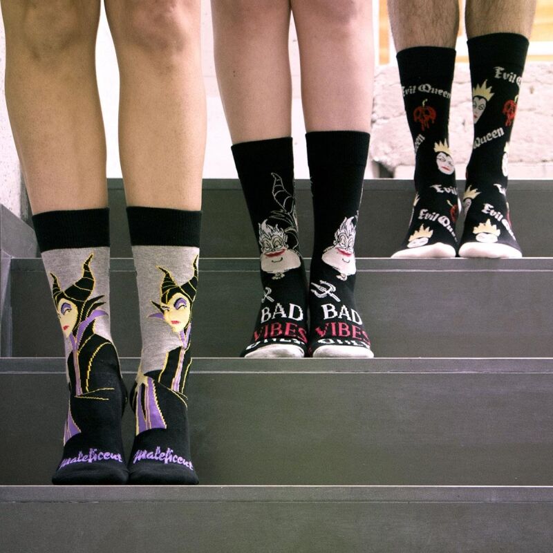 Pack 3 Pares de Meias Disney Villains 6