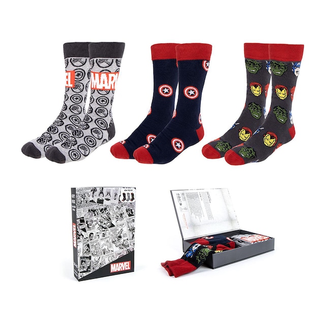 Imagen 0 de Pack 3 calcetines Marvel Heroes
