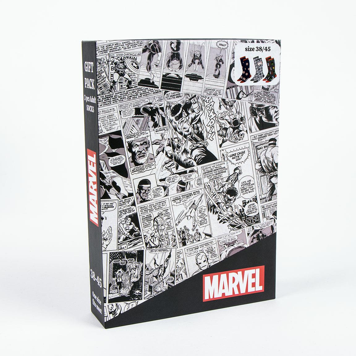 Pack de 3 Pares de Meias Marvel Heroes 5