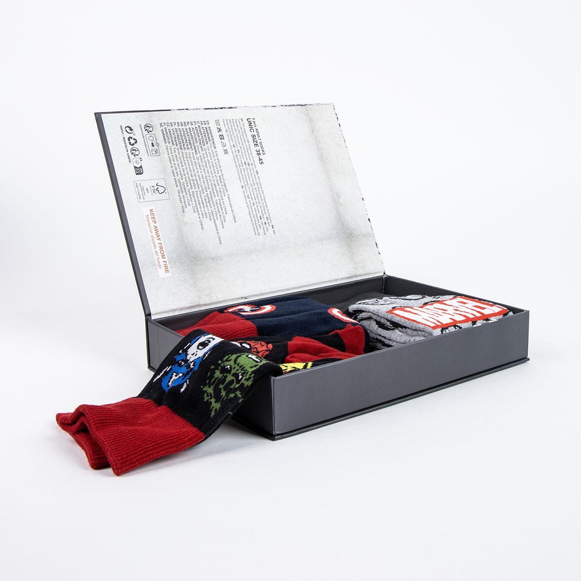 Pack de 3 Pares de Meias Marvel Heroes 6
