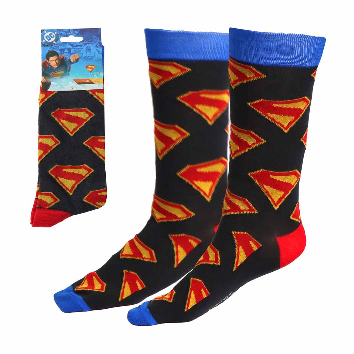 Superman Logótipo 80 Dc Comics Cerdá Meias 1