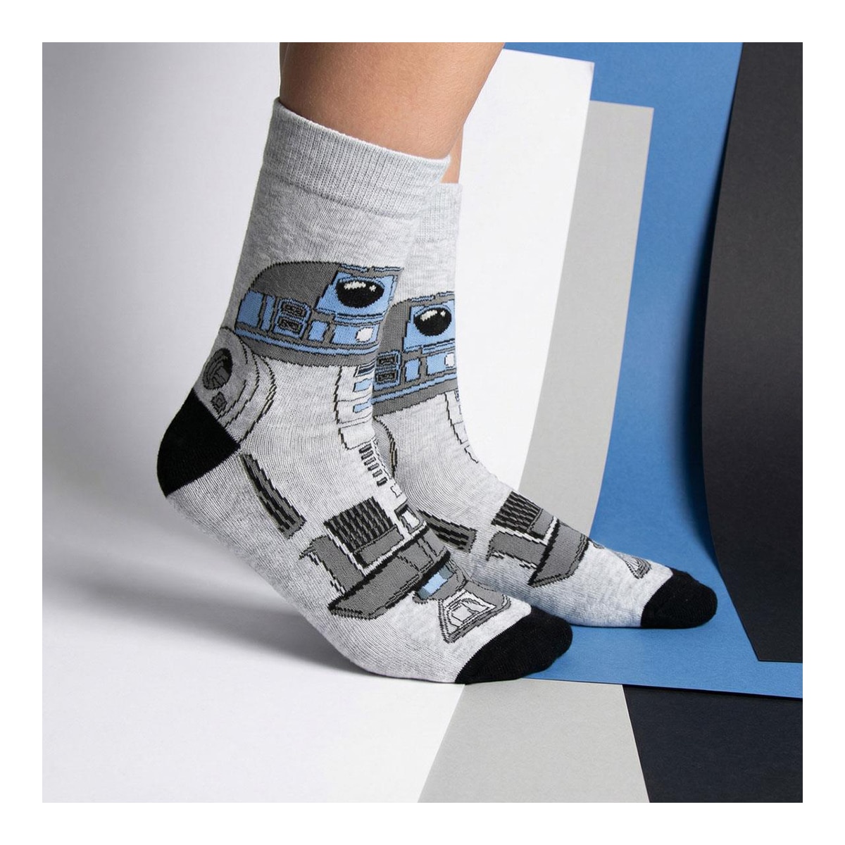 Caixa de 5 Pares de Meias Star Wars Multicolor-6
