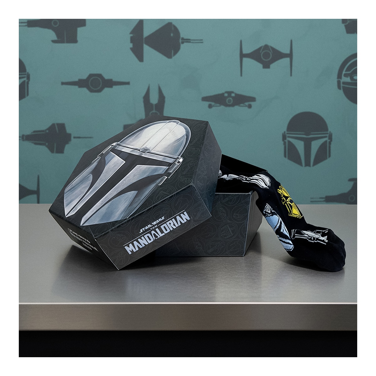 Conjunto de 3 Pares de Meias Mando Star Wars The Mandalorian Multicolor-2