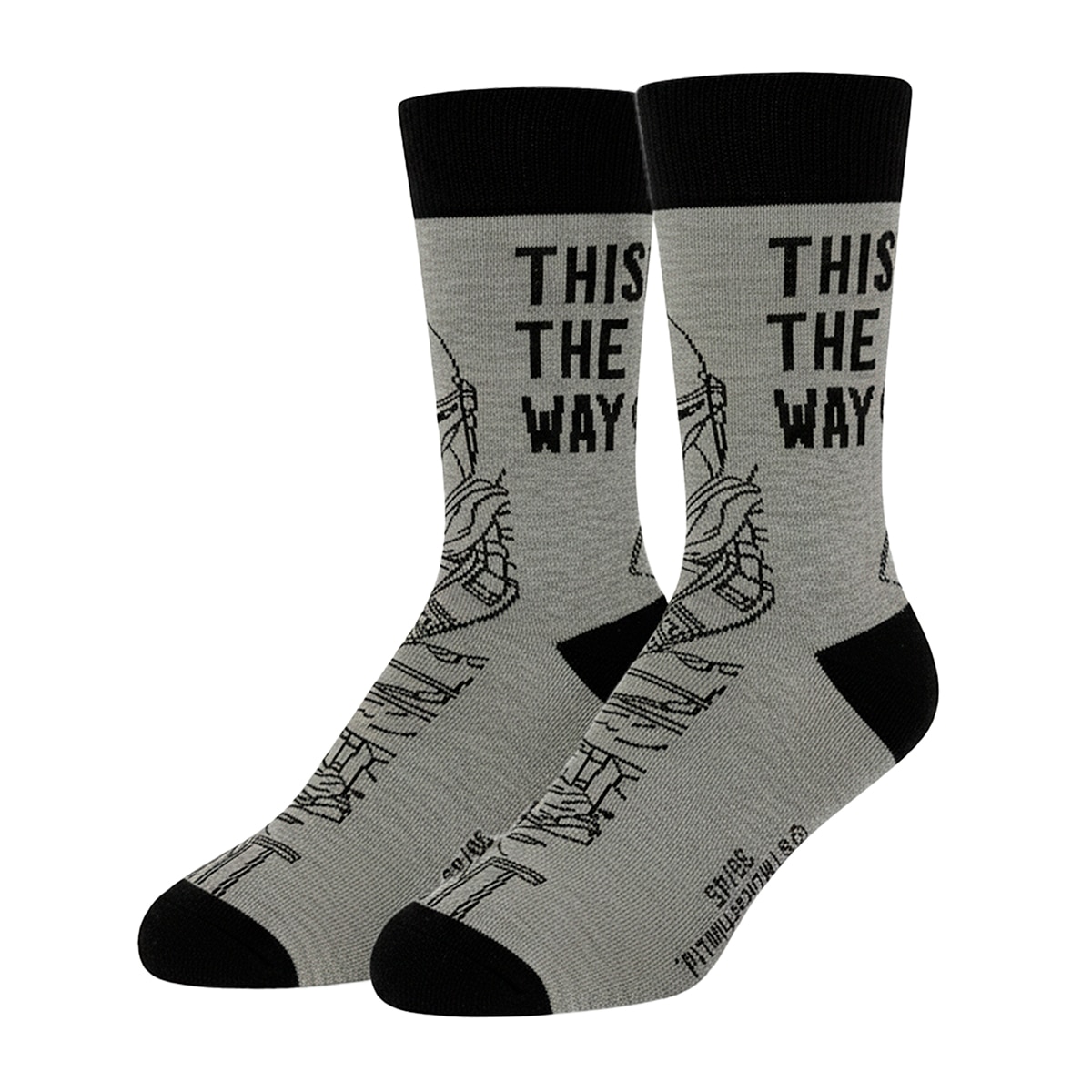Conjunto de 3 Pares de Meias Mando Star Wars The Mandalorian Multicolor-4