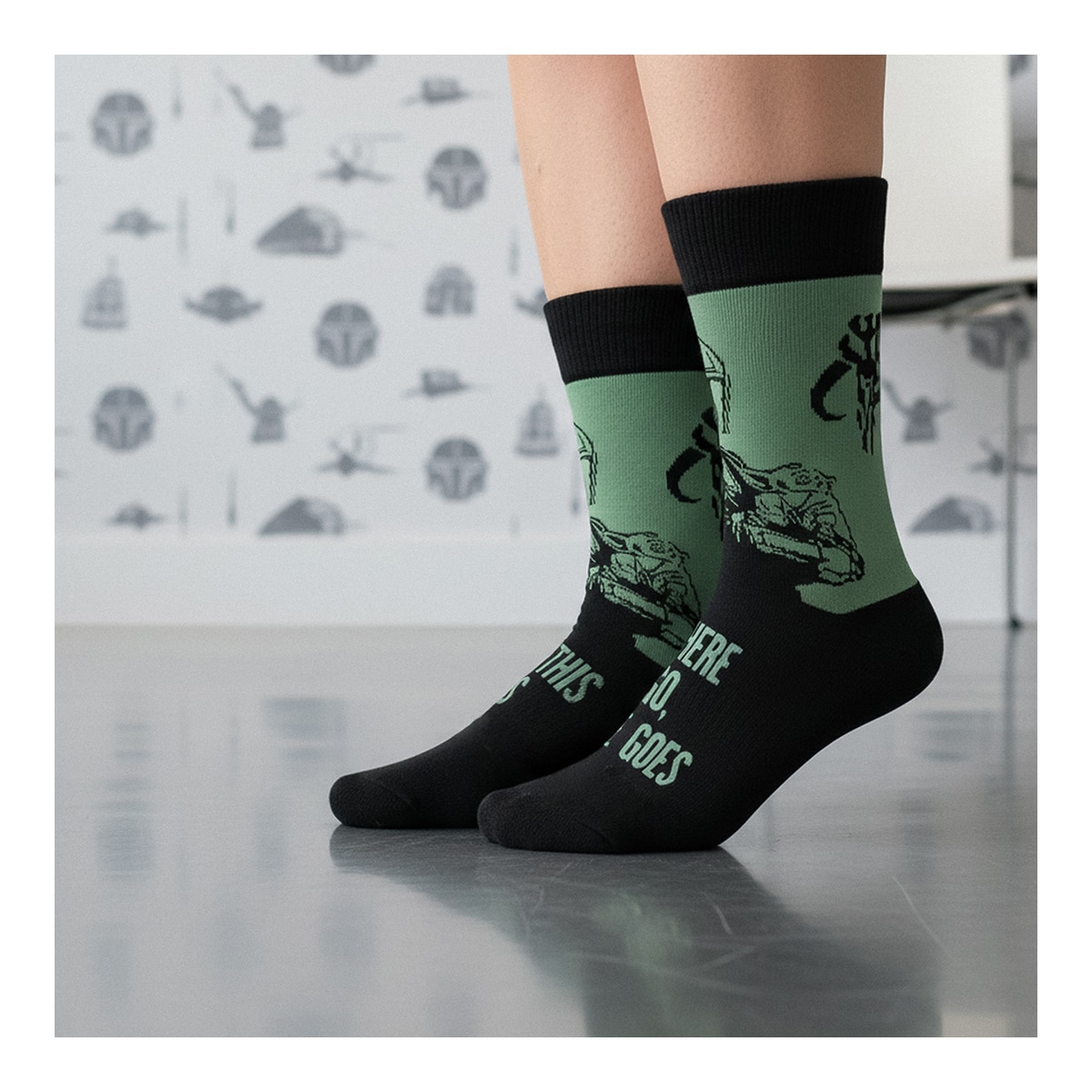 Conjunto de 3 Pares de Meias Mando Star Wars The Mandalorian Multicolor-6