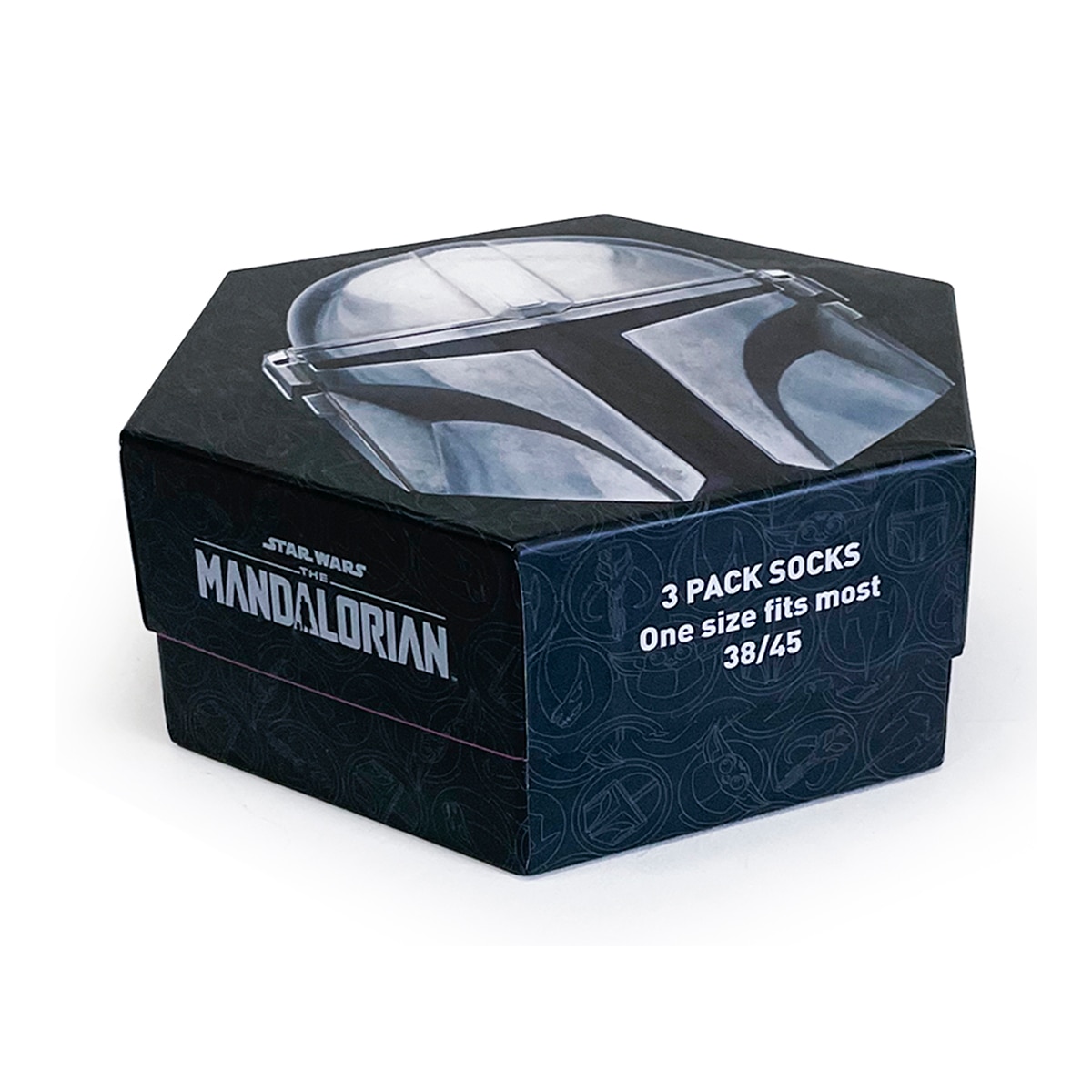 Conjunto de 3 Pares de Meias Mando Star Wars The Mandalorian Multicolor-7