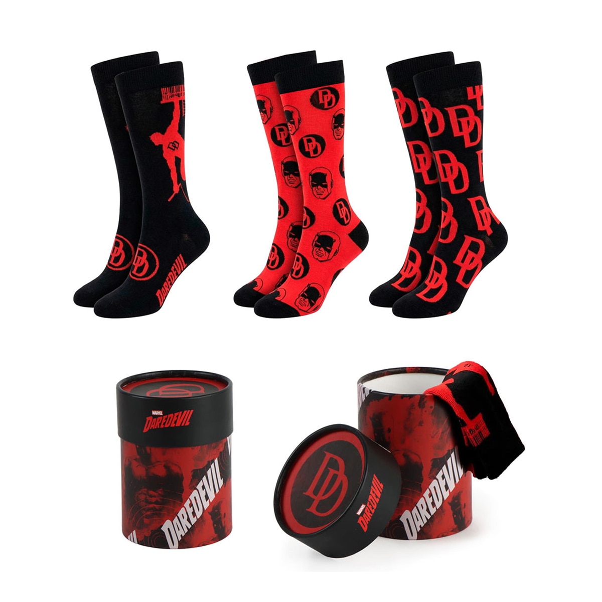 Cerdá - Calcetines Set-3 Daredevil Marvel Cerda.