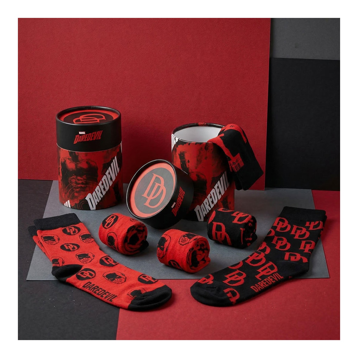 3 Pares de Meias Daredevil Marvel 7
