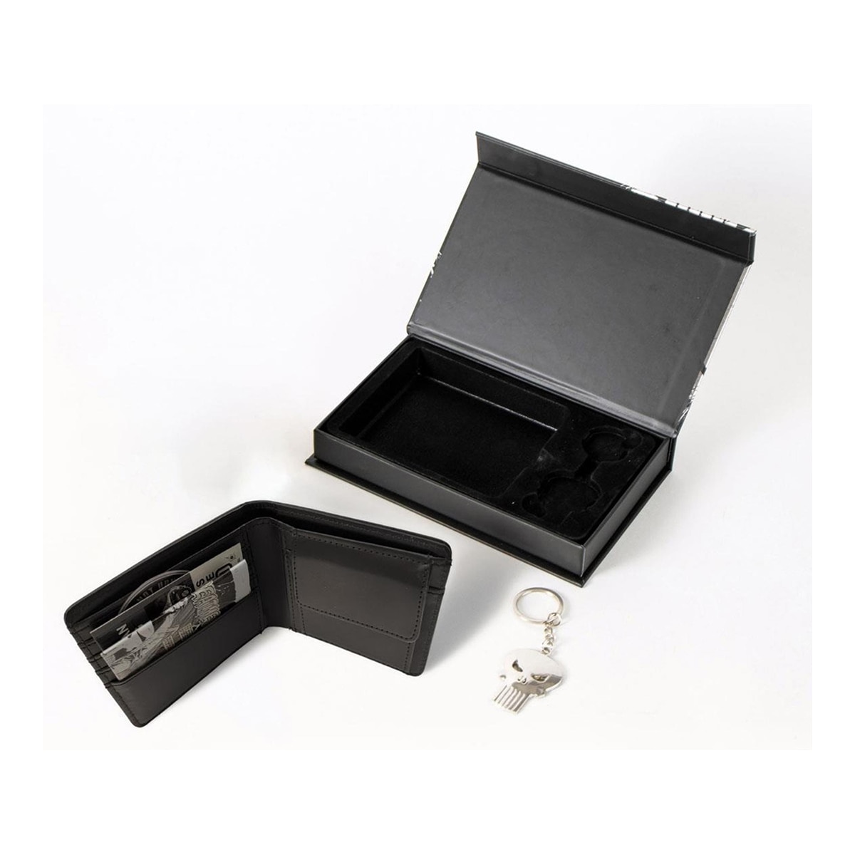 Conjunto de Presente Carteira Punisher Marvel 6