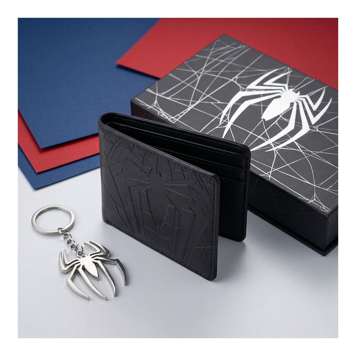 Conjunto de Presente Carteira Spiderman Marvel 7