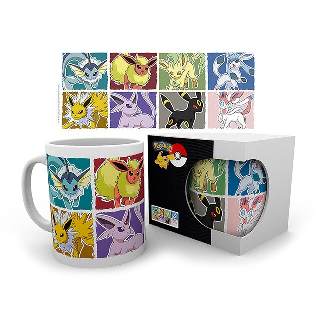 Chávena Pokemon Eevee Evoluções 2