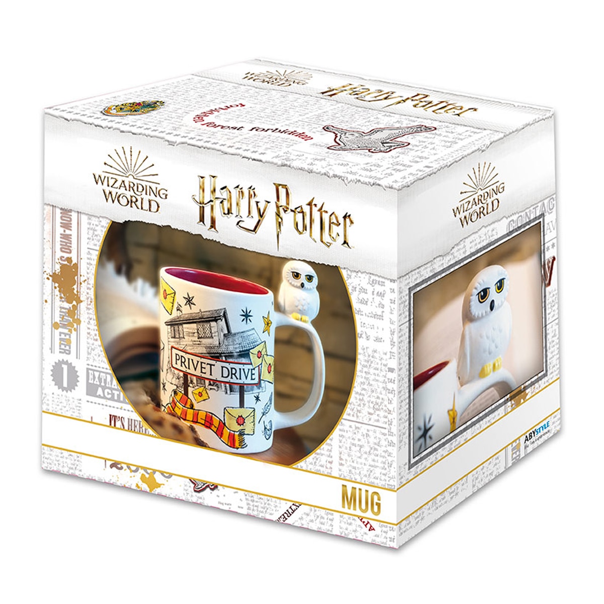 Imagem 0 de Chávena 3D Harry Potter Beco Hedwig