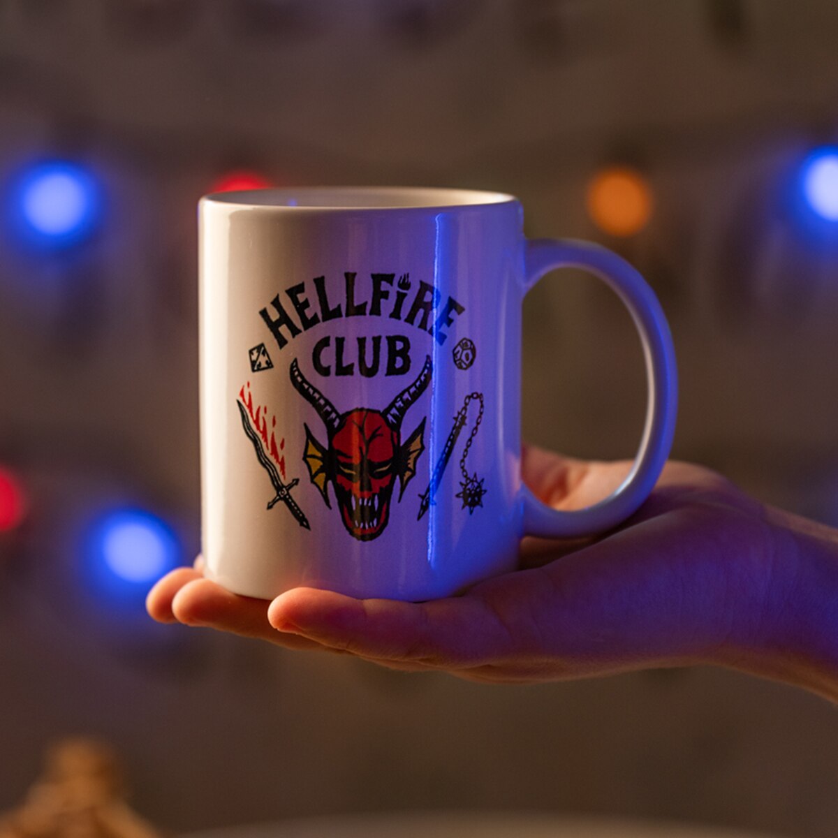 Chávena Stranger Things Temporada 4 Hellfire Club 4