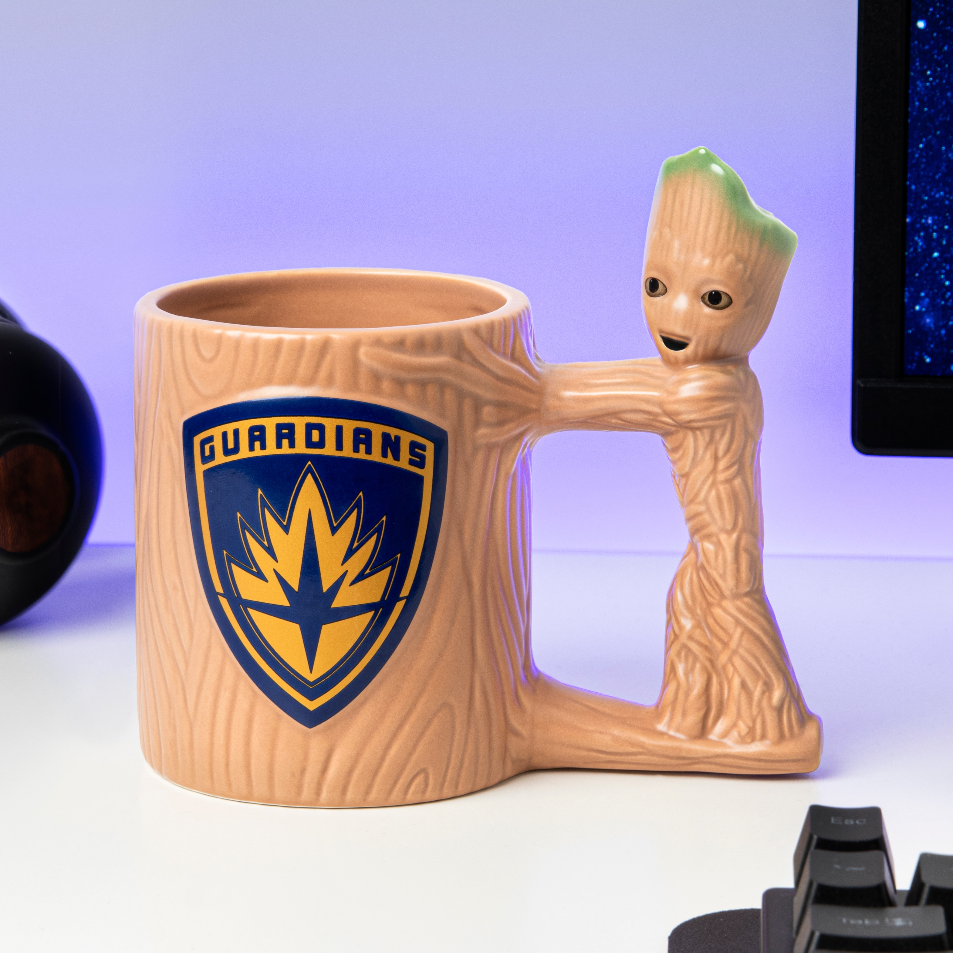 Chávena com Asa 3D Groot Marvel 3