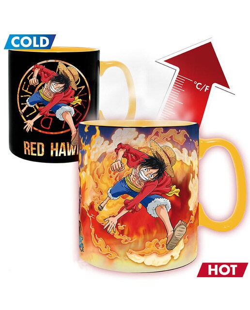 Caneca Térmica Luffy e Sabo One Piece 2