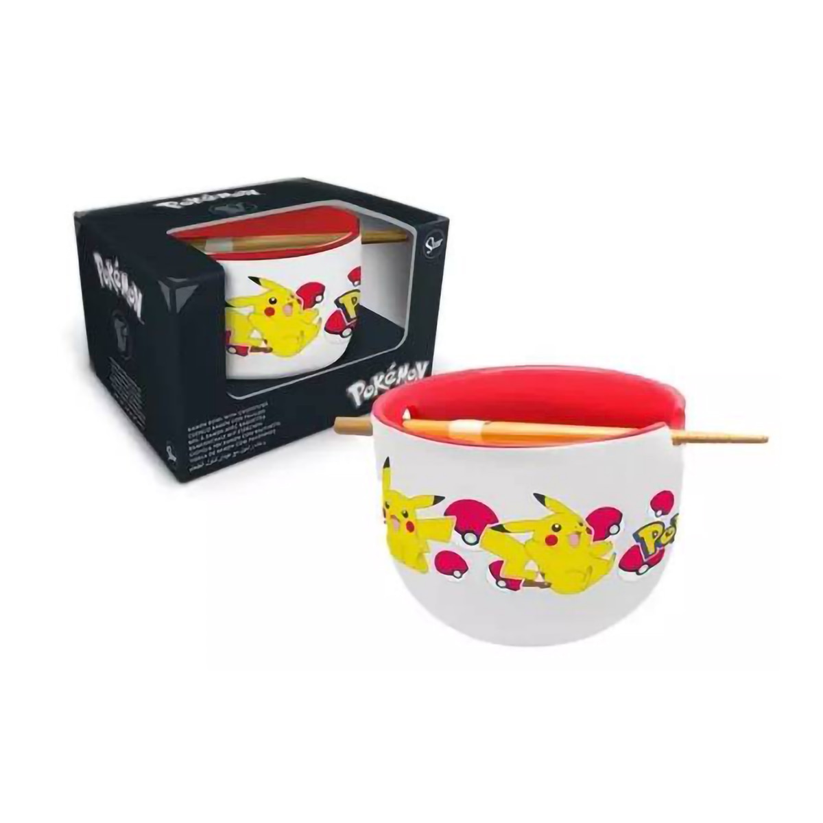 Imagem 0 de Tigela de Ramen com Pauzinhos Pikachu