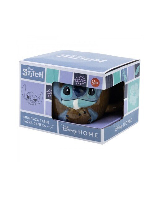 Caneca 3D Stitch Coconut Lilo e Stitch Disney 3
