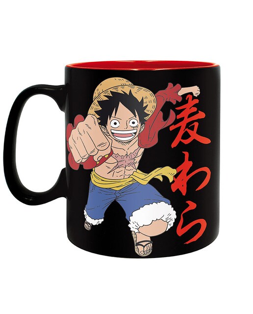 Caneca Luffy e Skull One Piece 1