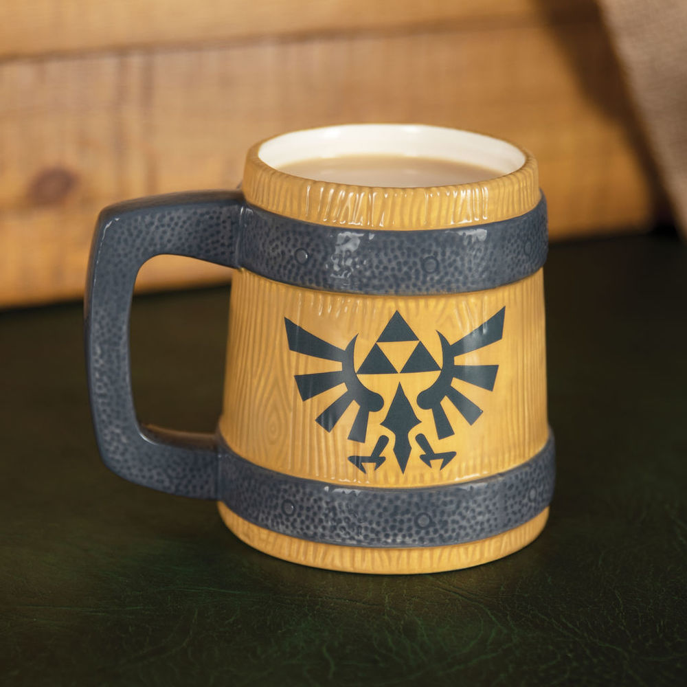 Imagen 3 de Taza Barril Porcelana Hyrule Harry Potter