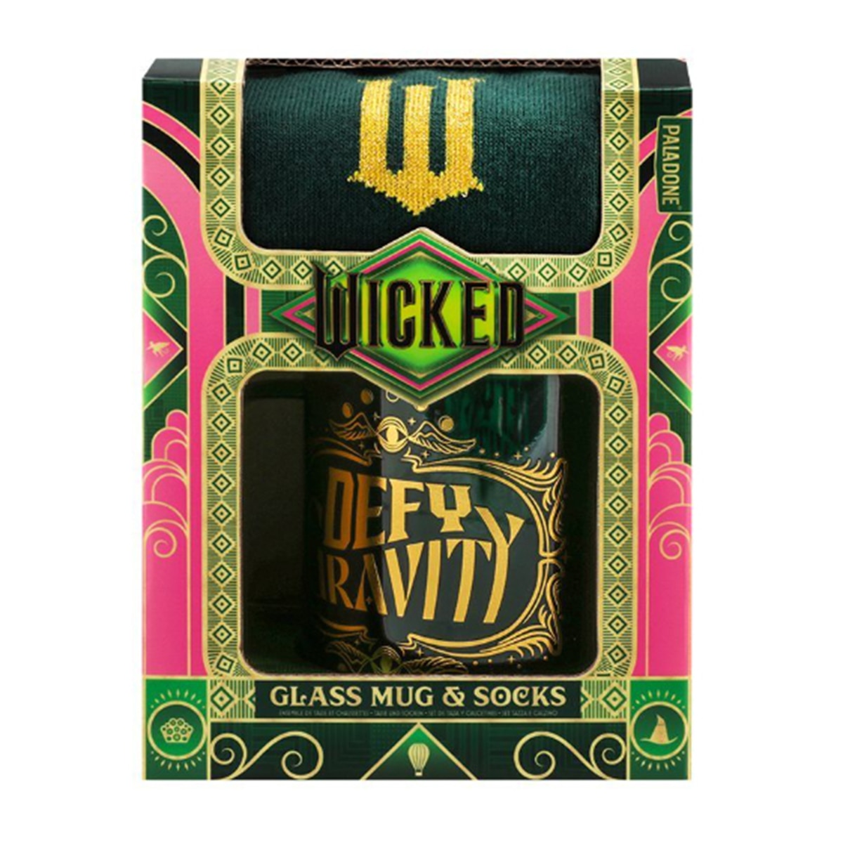 Caneca de Cristal + Meia Elphaba Wicked 1