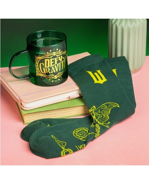 Caneca de Cristal + Meia Elphaba Wicked 2