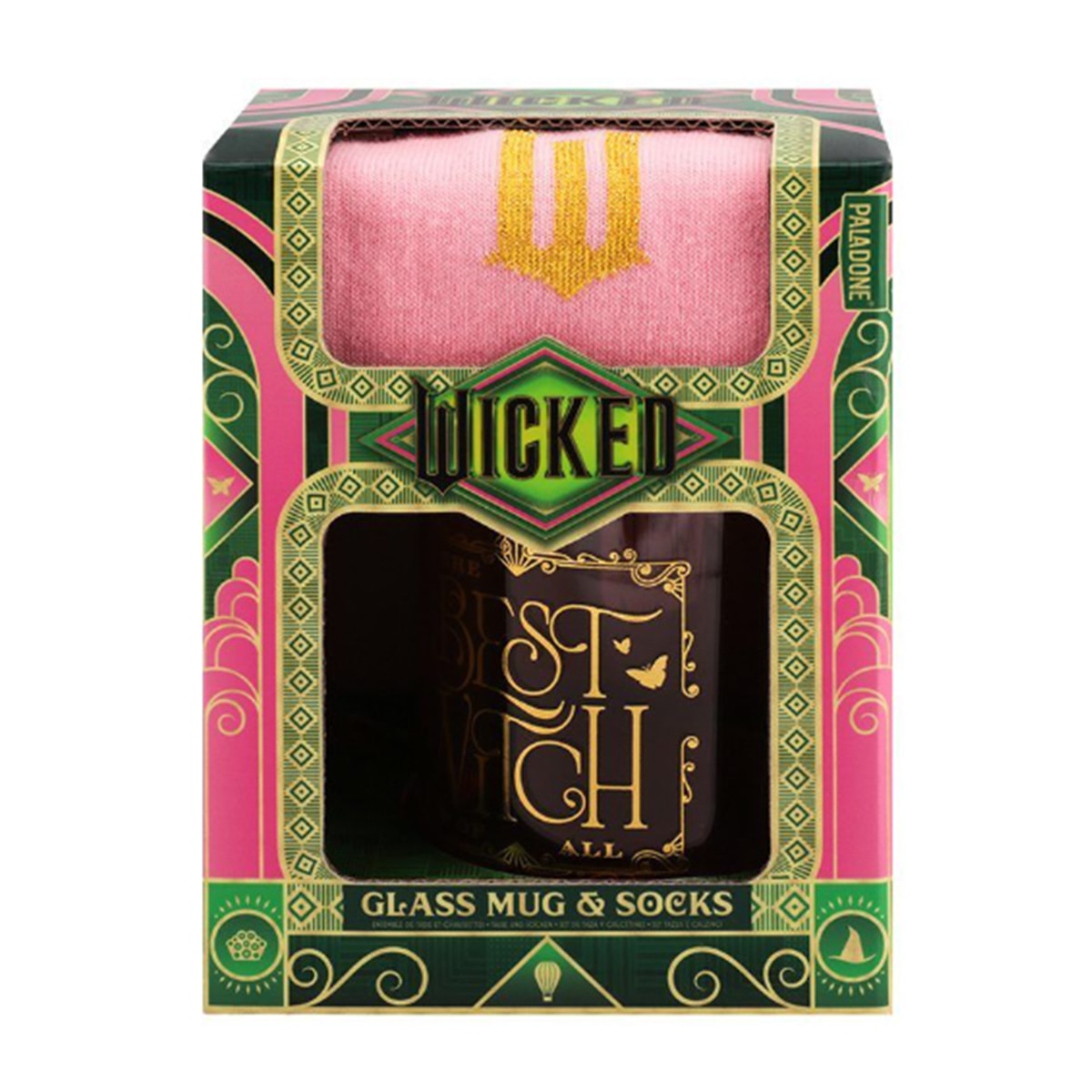 Caneca de Cristal + Meia Glinda Wicked 1