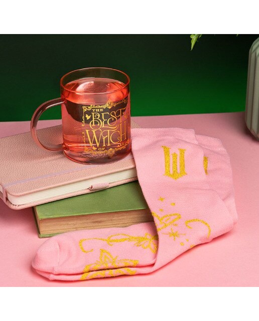 Caneca de Cristal + Meia Glinda Wicked 2