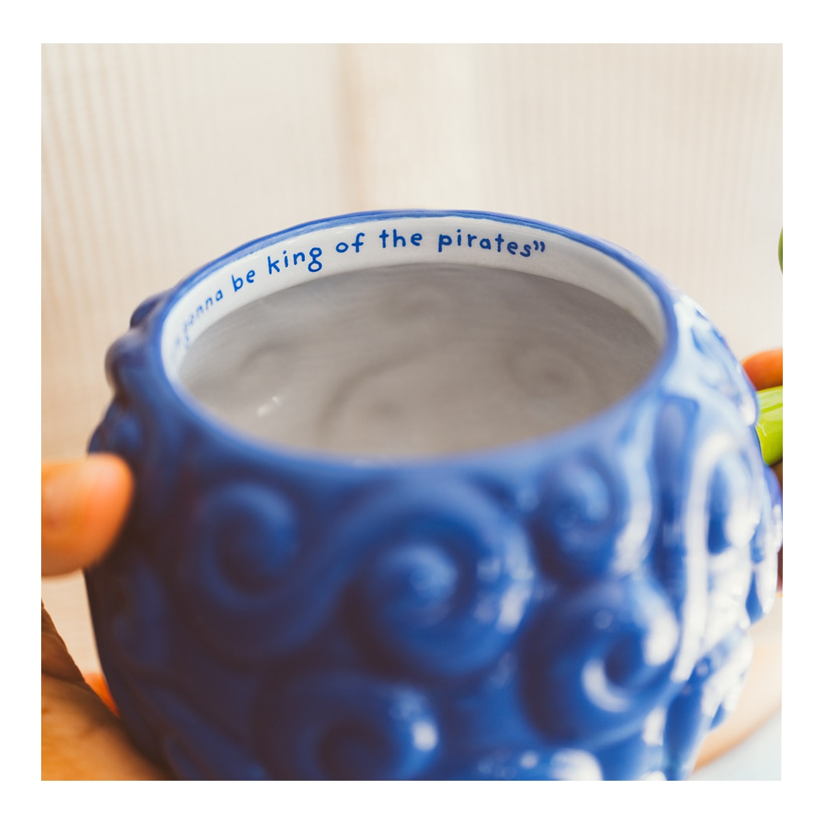 Caneca 3D Fruta Gum Gum One Piece Azul-7