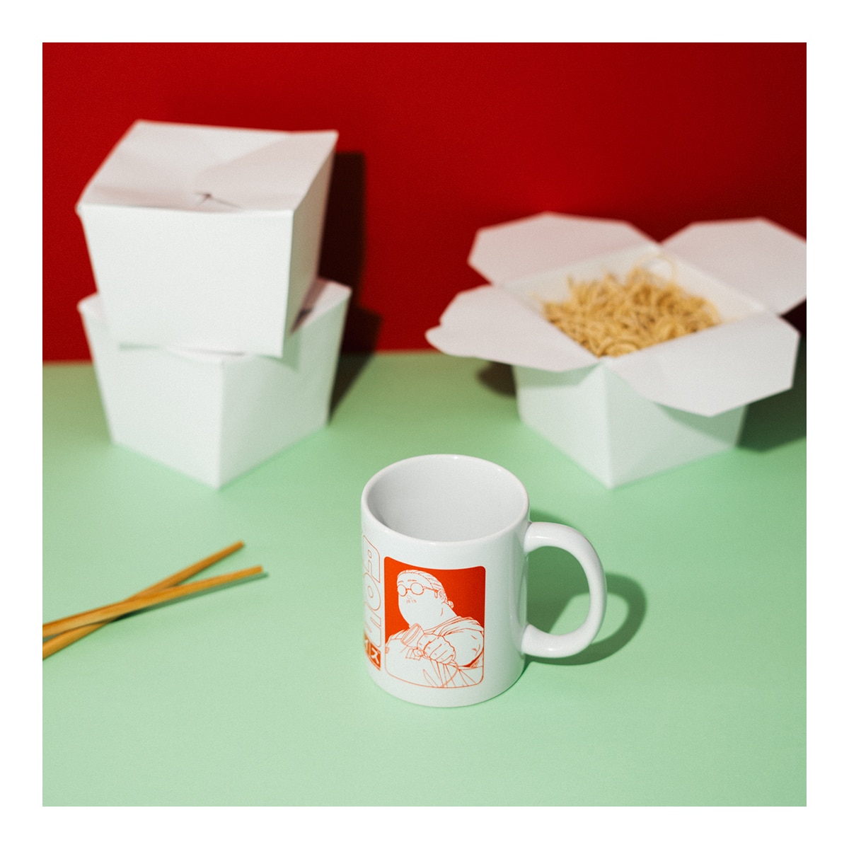 Caneca Sakamoto Days Branco-5