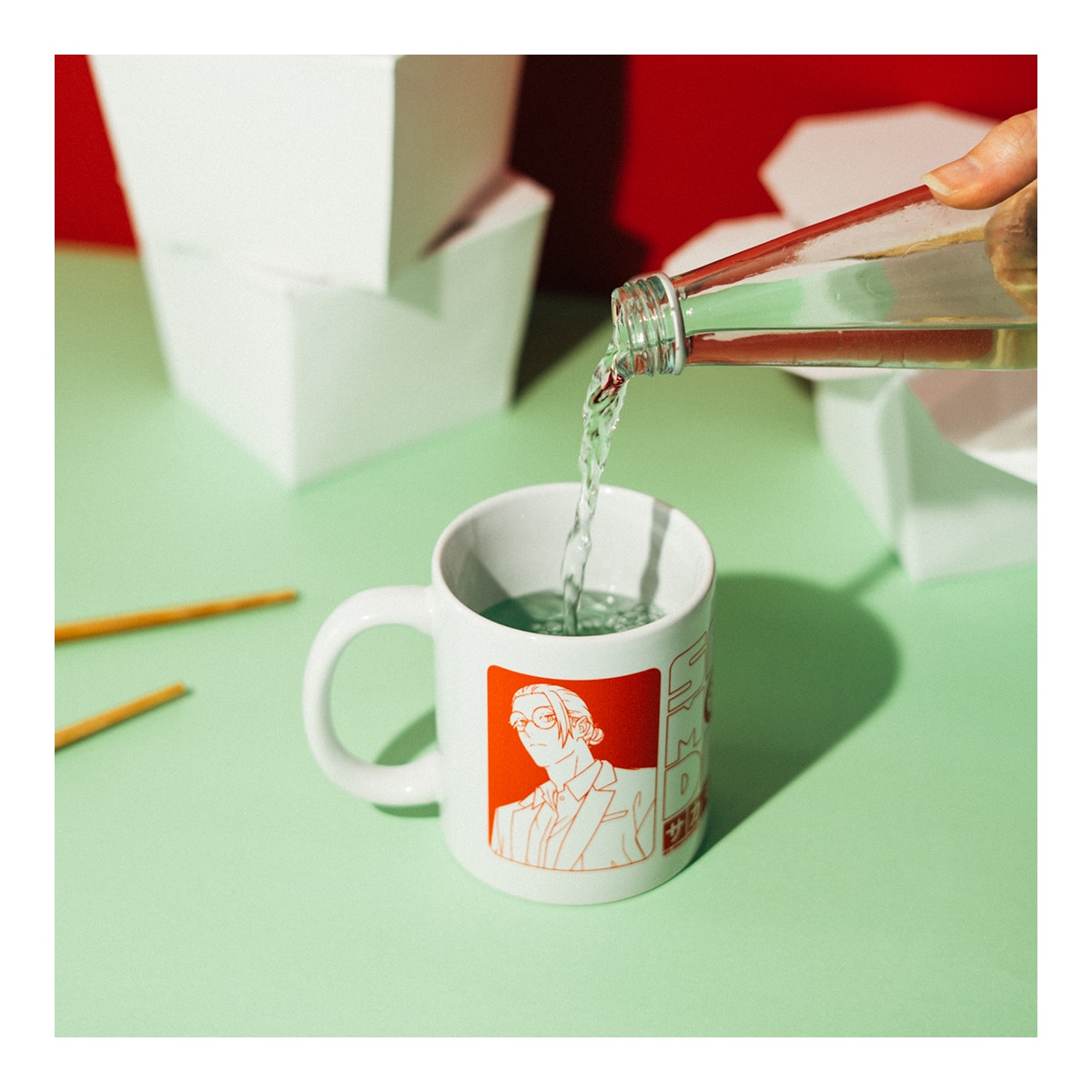 Caneca Sakamoto Days Branco-7