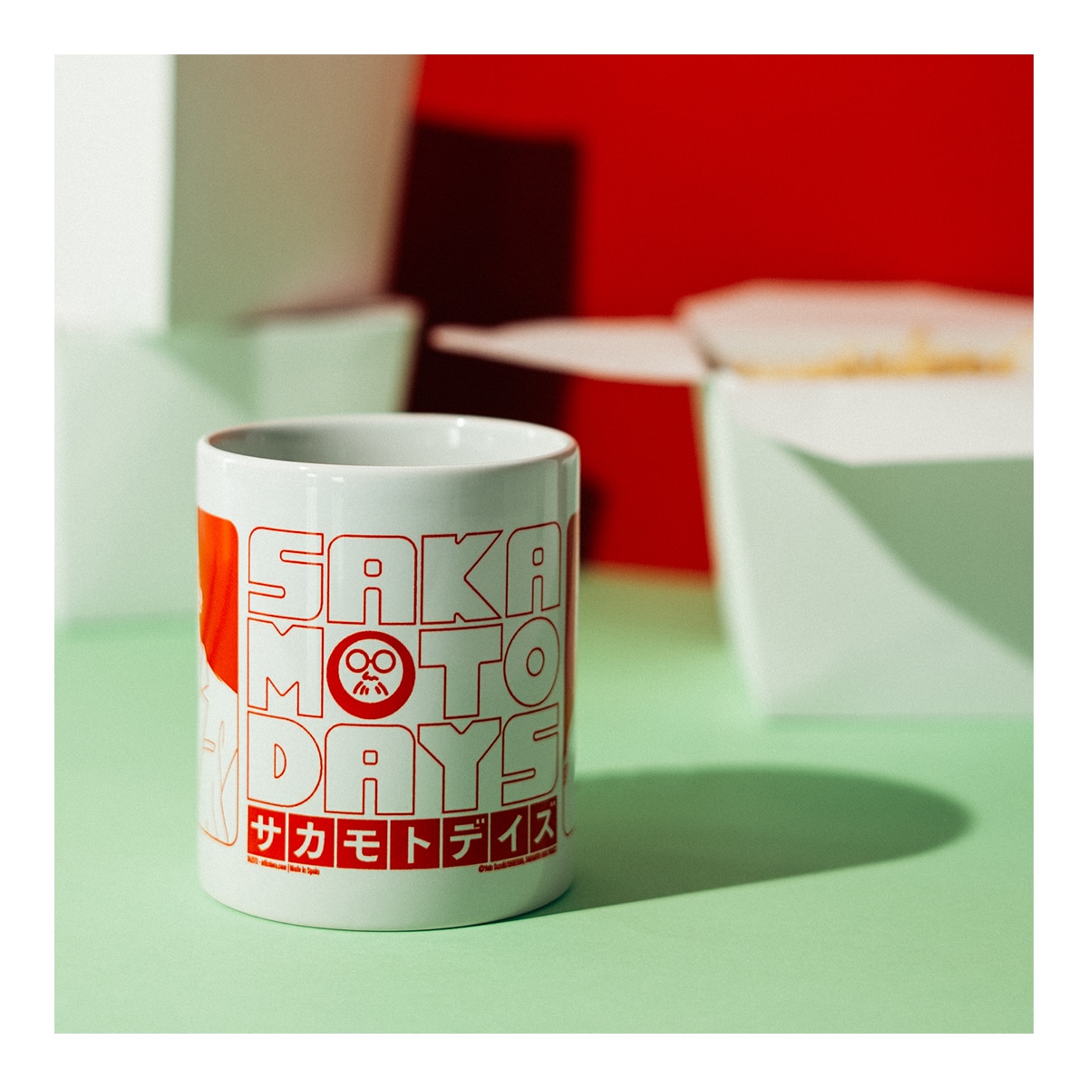 Caneca Sakamoto Days Branco-8