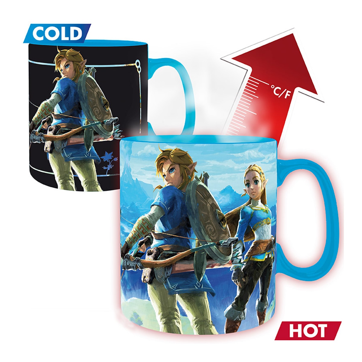 Imagem 0 de Caneca Térmica Zelda Breath of the Wild