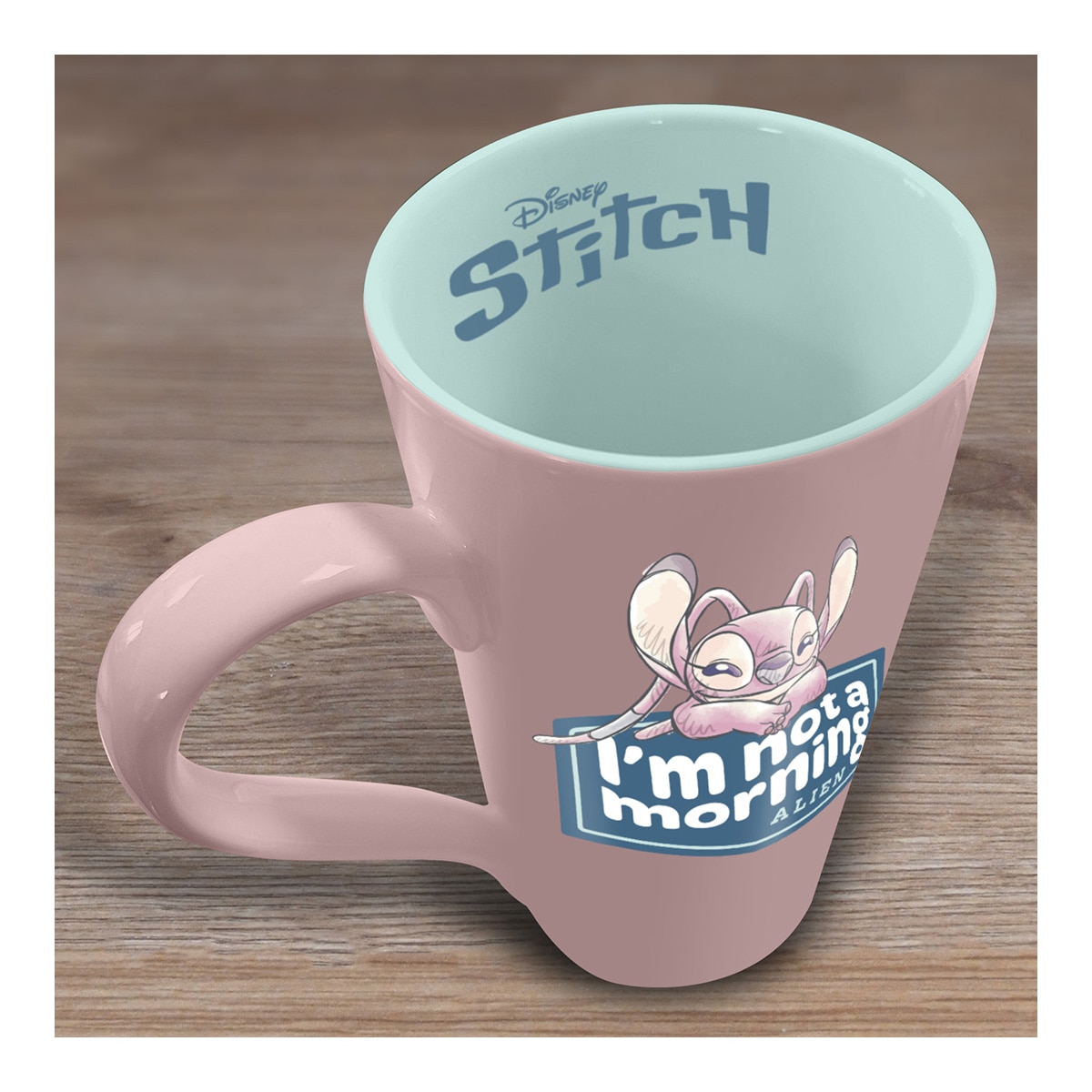 Taza Xl Stitch&Angel Disney Lilo&Stitch Pyramid Rosa-4