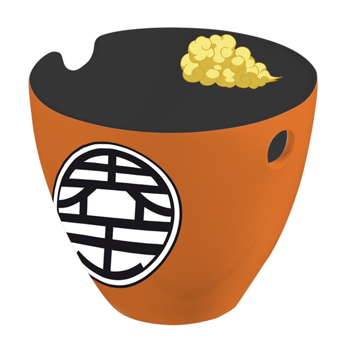 Tigela de Ramen com Pauzinhos Kamehameha Dragon Ball Laranja-2
