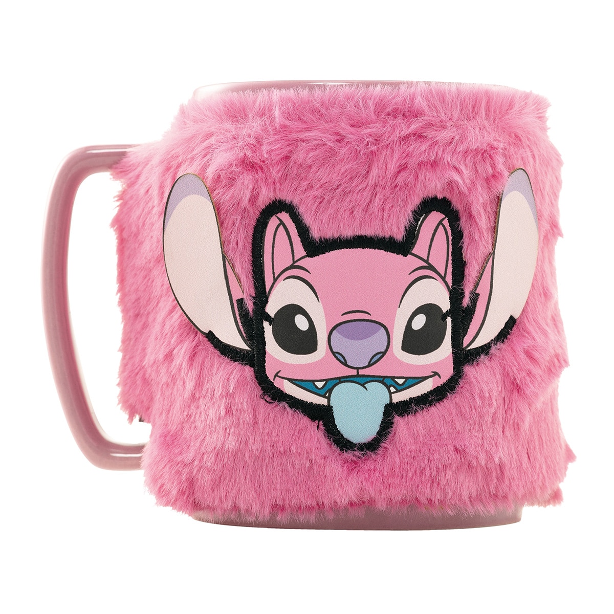 Caneca Cabelo Angel Disney Lilo & Stitch Rosa-4